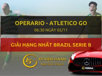 Operario – Atletico GO