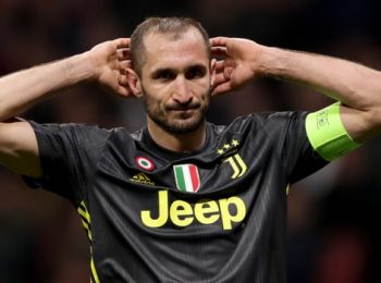 Chiellini: Ronaldo tuột mất danh hiệu Quả Bóng Vàng năm ngoái