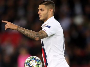 Mauro Icardi hoang mang khi Paris Saint-Germain bị Inter làm khó