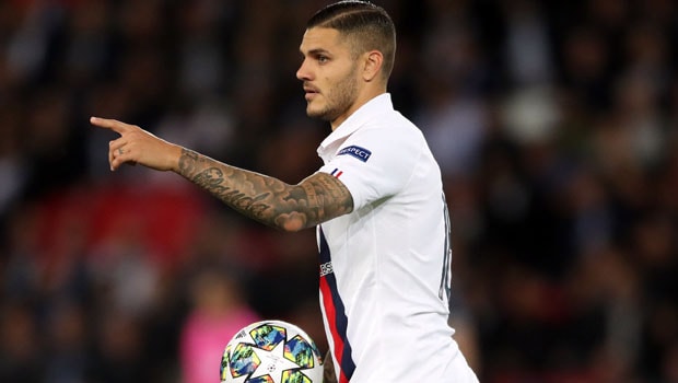 Mauro Icardi hoang mang khi Paris Saint-Germain bị Inter làm khó