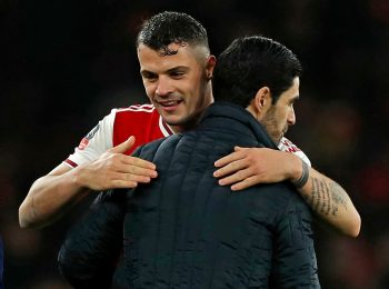 Mikel Arteta nhắc về Granit Xhaka